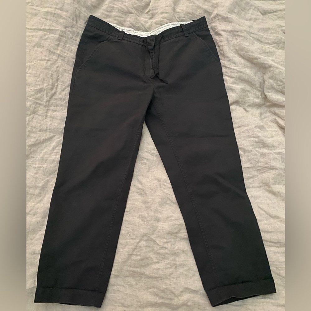 Isabel Marant Etoile black capri chino size 2